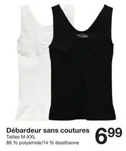 Zeeman Débardeur sans coutures offre
