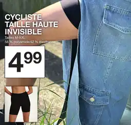 Zeeman Cycliste taille haute invisible offre