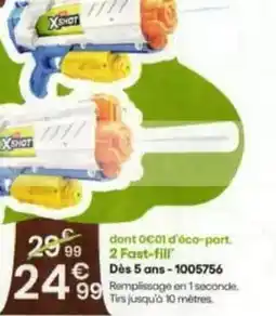 King Jouet 2 fast-fill dès 5 ans-1005756 offre