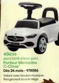 King Jouet Porteur mercedes c-class offre