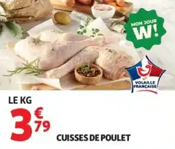 Auchan Cuisses de poulet offre