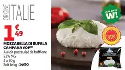 Auchan Mozzarella di bufala campana aop offre