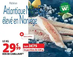 Auchan Dos de cabillaud offre