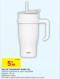 Intermarché Mug de transport miami offre
