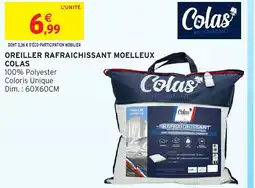 Intermarché COLAS Oreiller rafraichissant moelleux offre