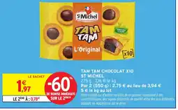 Intermarché ST MICHEL Tam tam chocolat x10 offre