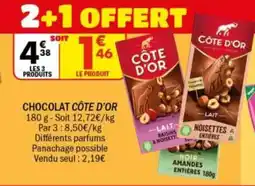 La Foir'Fouille CÔTE D'OR Chocolat offre