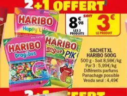 La Foir'Fouille HARIBO Sachet xl offre
