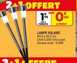 La Foir'Fouille Lampe solaire offre