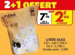 La Foir'Fouille Litière silice offre