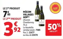 Auchan Mâcon villages aop offre
