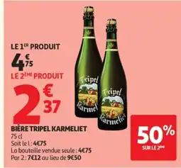 Auchan TRIPEL KARMELIET Bière offre