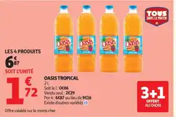 Auchan OASIS Tropical offre