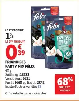 Auchan FÉLIX Friandises party mix offre