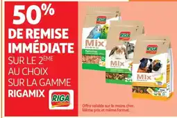 Auchan RIGA Sur la gamme rigamix offre