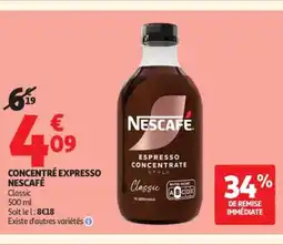 Auchan NESCAFÉ Concentré expresso offre