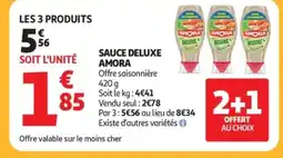 Auchan AMORA Sauce deluxe offre