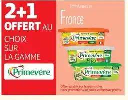 Auchan PRIMÈRE Sur la gamme offre