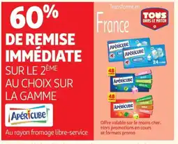 Auchan APÉRICUBE Sur la gamme offre