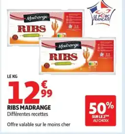 Auchan MADRANGE Ribs offre