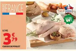 Auchan Cuisses de poulet offre