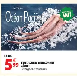 Auchan Tentacules d'encornet géant offre