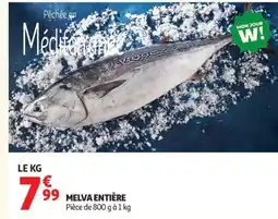 Auchan Melva entière offre