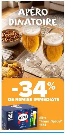 Carrefour Market 1664 Bière Format Spécial offre