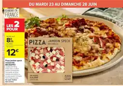 Carrefour Market MIX BUFFET Pizza jambon speck mozzarella offre