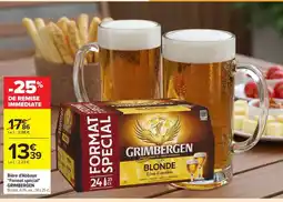 Carrefour Market GRIMBERGEN Bière d'Abbaye Format spécial offre