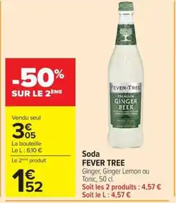 Carrefour Market FEVER TREE Soda offre