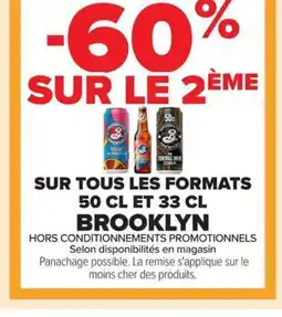 Carrefour Market BROOKLYN Sur tous les formats offre