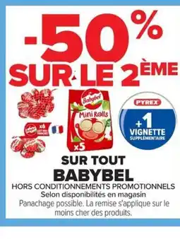 Carrefour Market BABYBEL offre