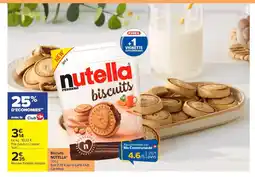 Carrefour Market NUTELLA Biscuits offre