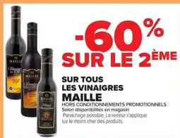 Carrefour Market MAILLE Sur tous les vinaigres offre