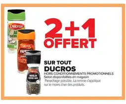 Carrefour Market DUCROS offre