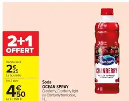 Carrefour Market OCEAN SPRAY Sod offre