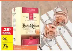 Carrefour Market BEAUMANOIR Vin de l'union européenne offre