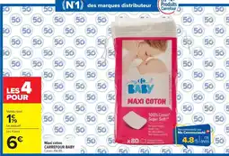 Carrefour Market CARREFOUR BABY Maxi cotomy offre