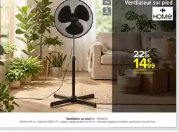 Carrefour Market HOME Ventilateur sur pied offre