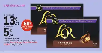 E.Leclerc L'OR Café moulu offre