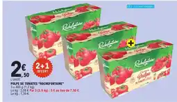 E.Leclerc ROCHEFONTAINE Pulpe de tomates offre