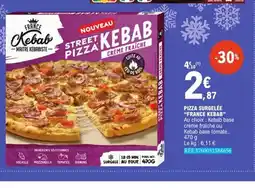 E.Leclerc FRANCE KEBAB Pizza surgelée offre