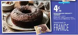 E.Leclerc PASQUIER Gâteau moelleux chocolat offre