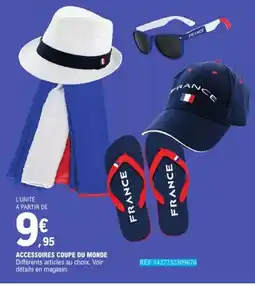 E.Leclerc Accessoires coupe du monde offre