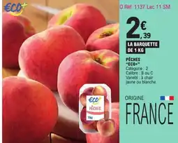 E.Leclerc ECO+ Pêches offre