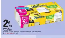 E.Leclerc LA LAITIERE Yaourts offre
