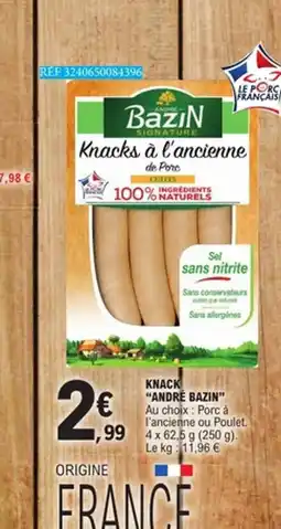 E.Leclerc ANDRE BAZIN Knack offre