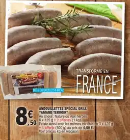 E.Leclerc AMAND TEEROIR Andouillettes spécial grill offre