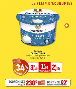Coccinelle Express Burrata casa azzurra offre